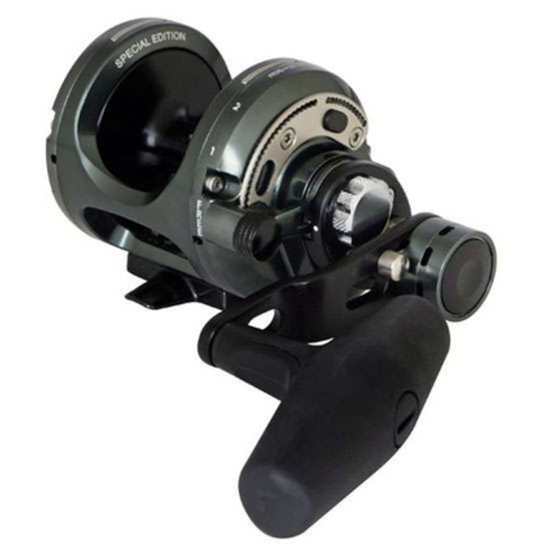 Okuma MK-8IISEa-TDC Makaira Sea 2-Speed Drag Reel with TDC Drag Cam