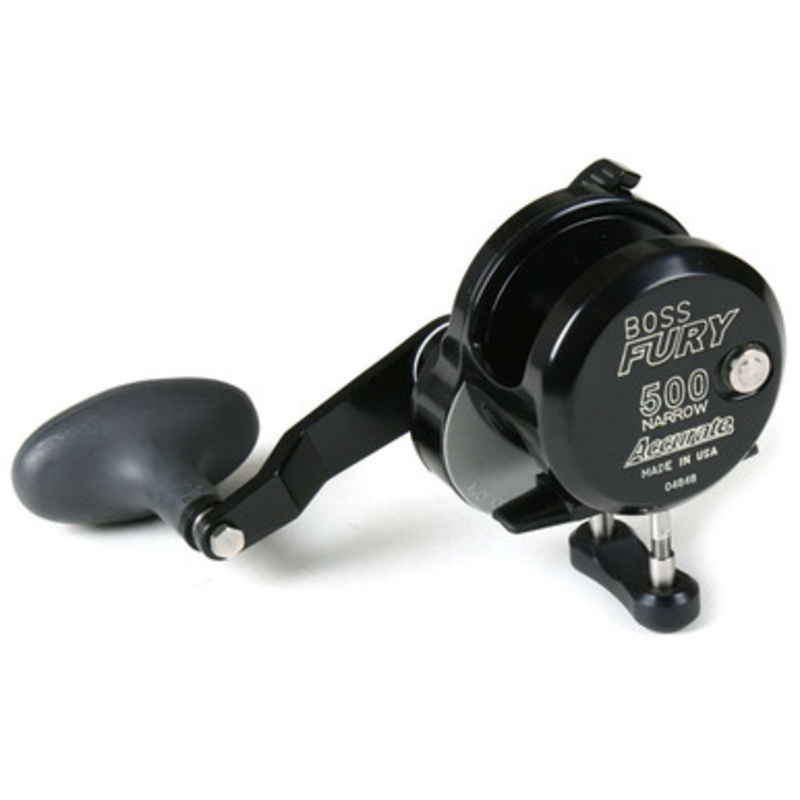 Accurate FX-500XN-B Fury Single Speed Reel - Black
