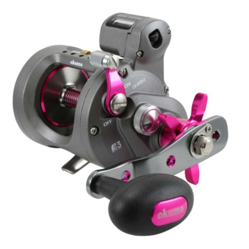 Okuma CW-203D-LE Ladies Edition Line Counter Reel