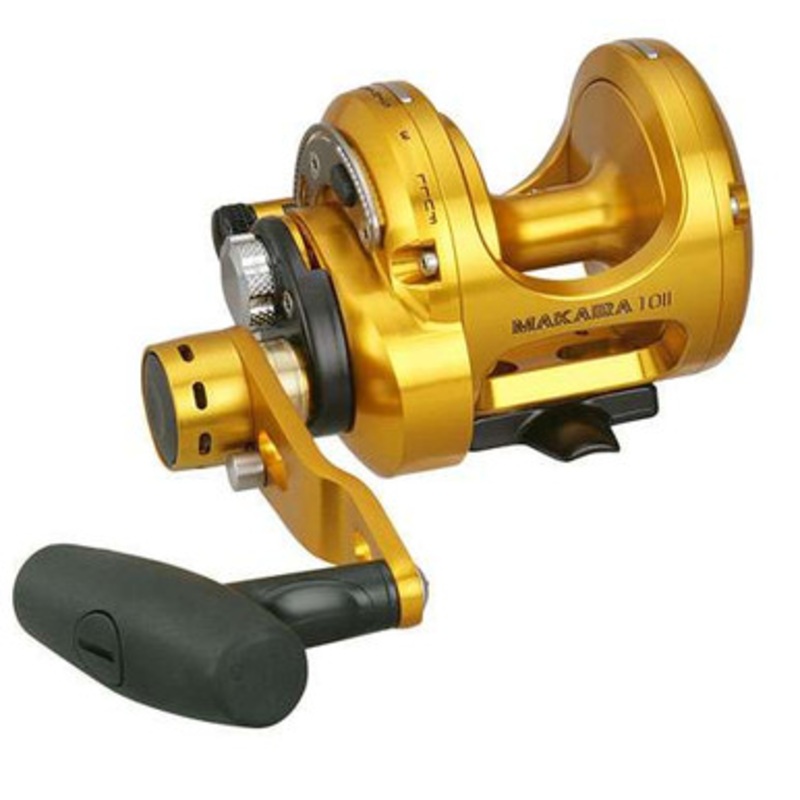 Okuma MK-10II-TDC Makaira 2-Speed Lever Drag Reel with TDC Drag Cam