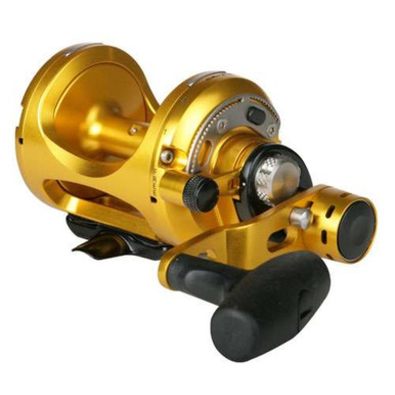 Okuma MK-15II-TDC Makaira 2-Speed Lever Drag Reel with TDC Drag Cam
