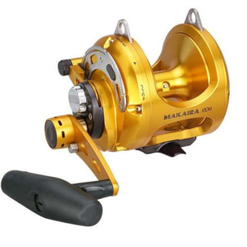 Okuma MK-20II-TDC Makaira 2-Speed Lever Drag Reel with TDC Drag Cam