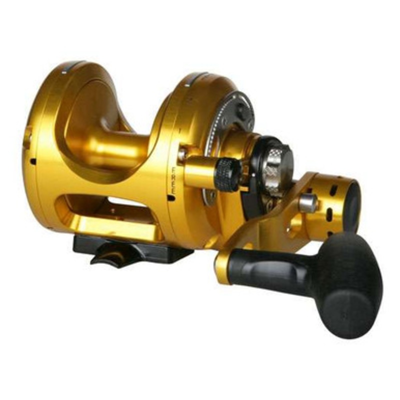 Okuma MK-50II-TDC Makaira 2-Speed Lever Drag Reel with TDC Drag Cam