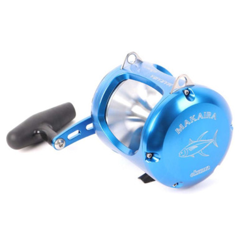 Okuma MK-80WIISEa Blue Makaira 2 Speed Lever Drag Reel