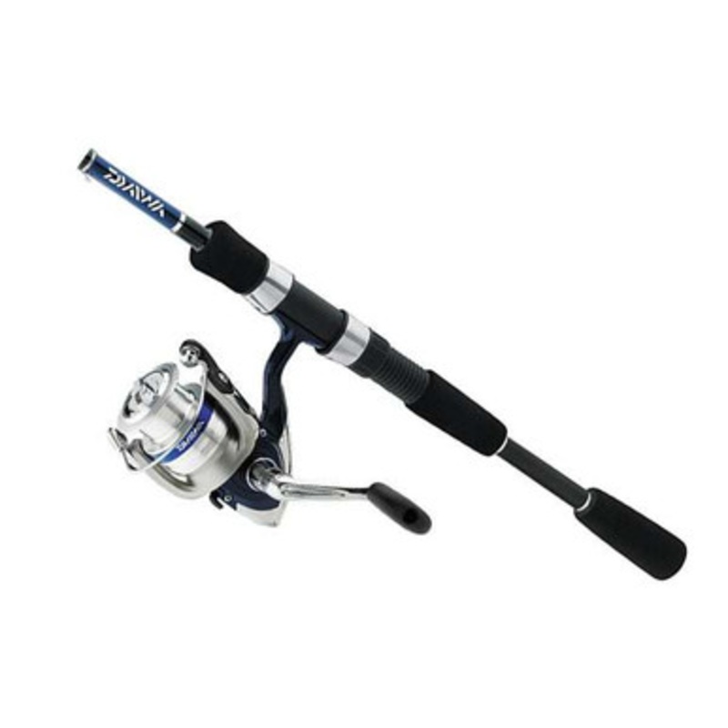 Daiwa DSH30-2B/F702M-15BR D-Shock 7' Spinning Combo