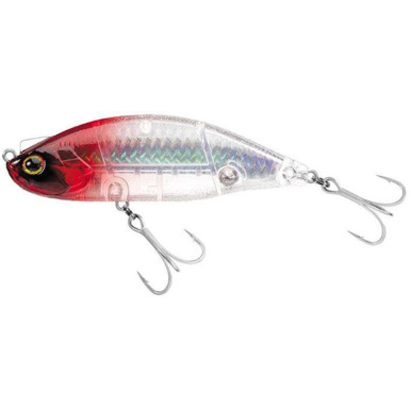 Daiwa Lazy Fashad Twitchbait - 90mm - Skeleton Red Head
