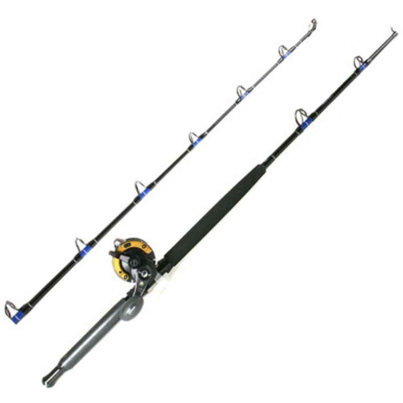 Shimano TLD30IIA Reel / TackleDirect TDSSUT601MHSB Custom Rod Conventional Combo