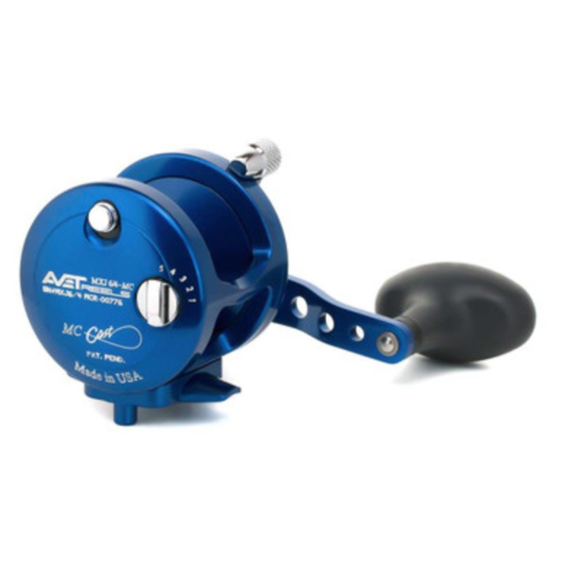 Avet MXJ 6/4 MC 2-Speed Lever Drag Conventional Reel - Blue