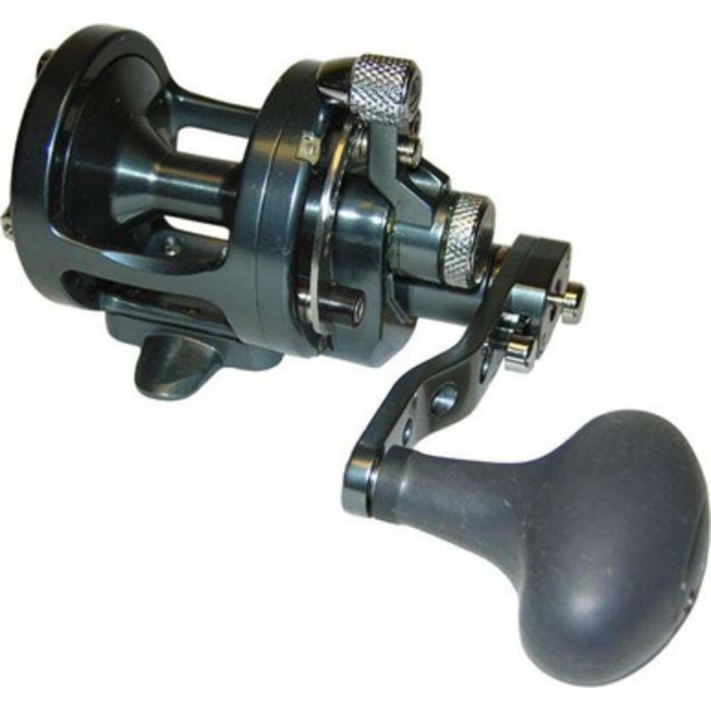 Avet SX 6/4 MC Raptor 2-Speed Lever Drag Conventional Reel Gunmetal Grey