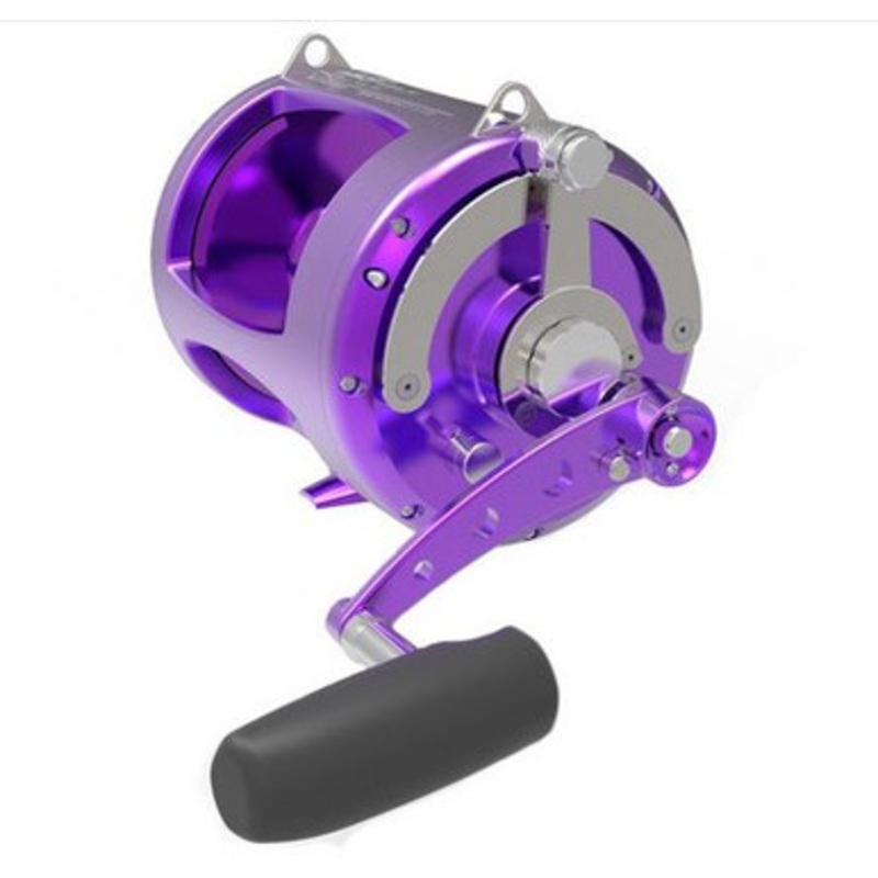 Avet T-RX 80W 2-Speed Lever Drag Big Game Reel Purple
