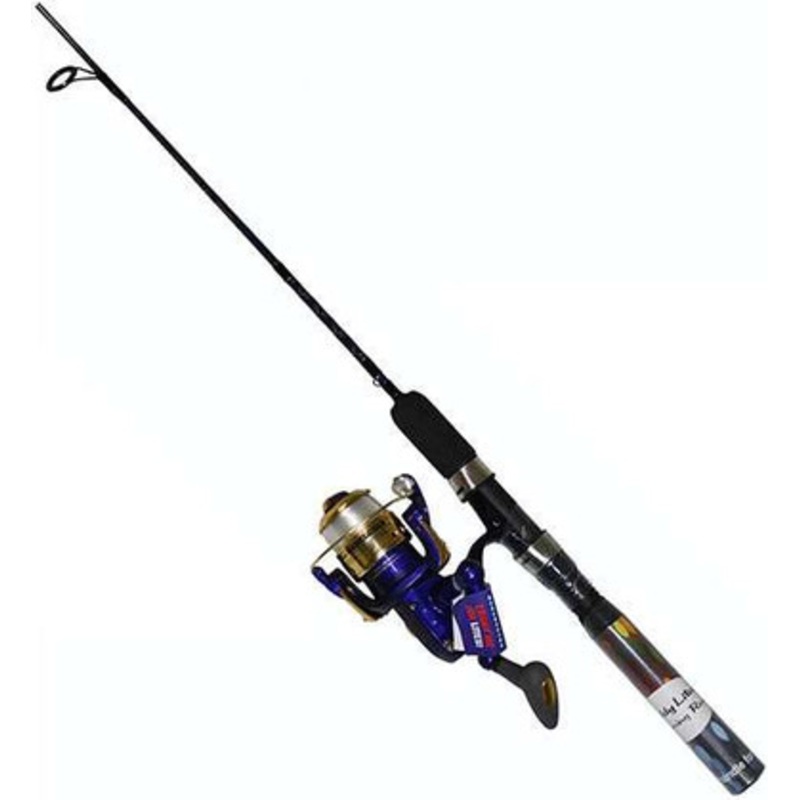 Master DN477-WL 6ft 6in Lighted Spin Combo Blue
