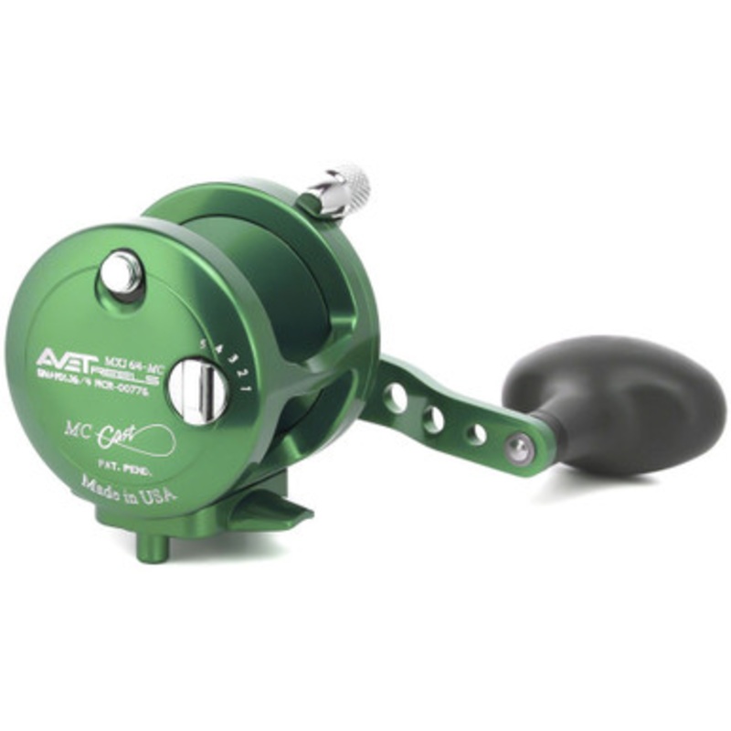 Avet MXJ 6/4 MC 2-Speed Lever Drag Conventional Reel - Green