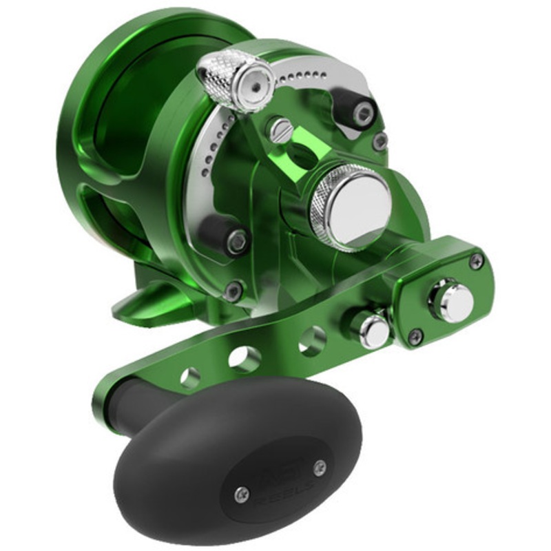 Avet SX 6/4 MC Raptor 2-Speed Lever Drag Conventional Reel Green