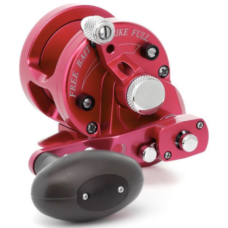 Avet SXJ 6/4 MC 2-Speed Lever Drag Conventional Reel Red