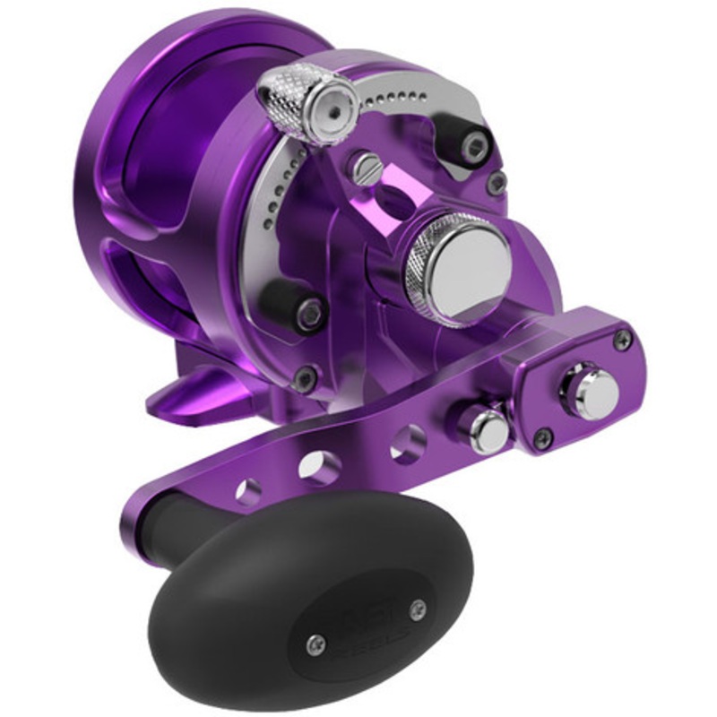 Avet SXJ 6/4 MC Raptor 2-Speed Lever Drag Conventional Reel Purple