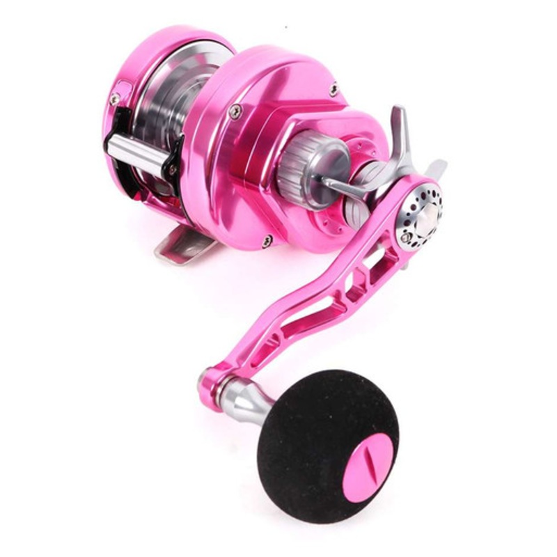 Maxel HY20-PK Hybrid Star Drag Reel - Pink