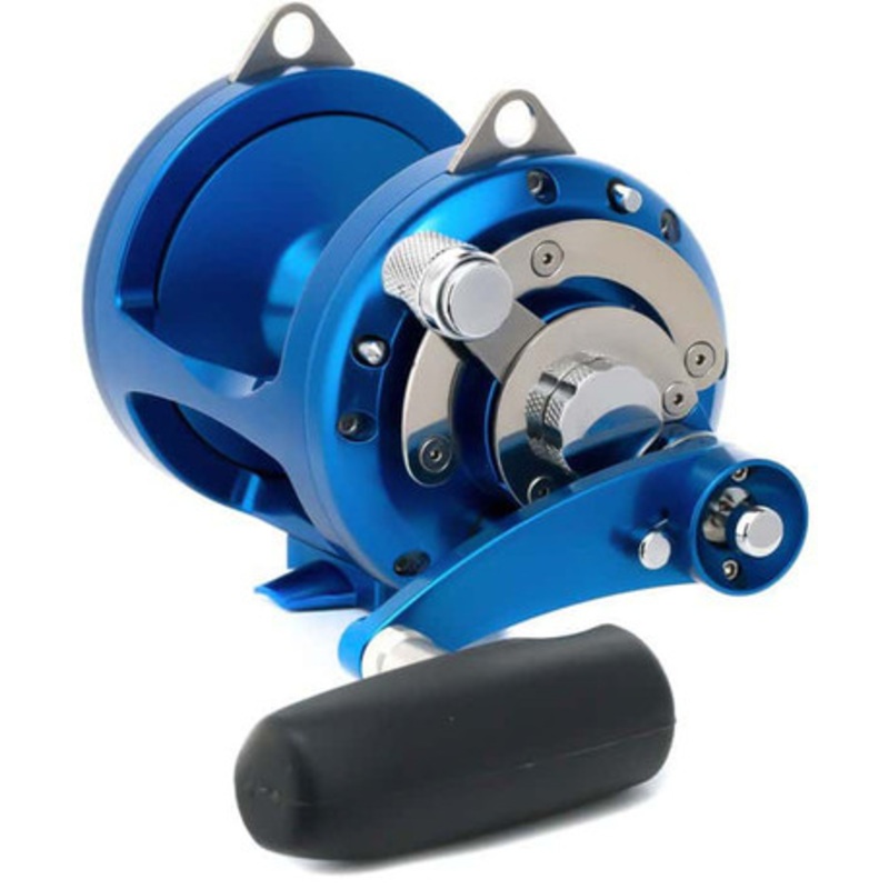 Avet EXW 30/2 Two-Speed Lever Drag Big Game Reels Blue