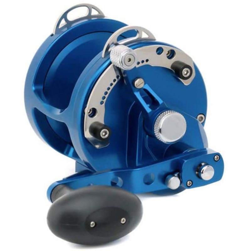 Avet HX 5/2 MC Raptor Two-Speed Lever Drag Conventional Reels Blue