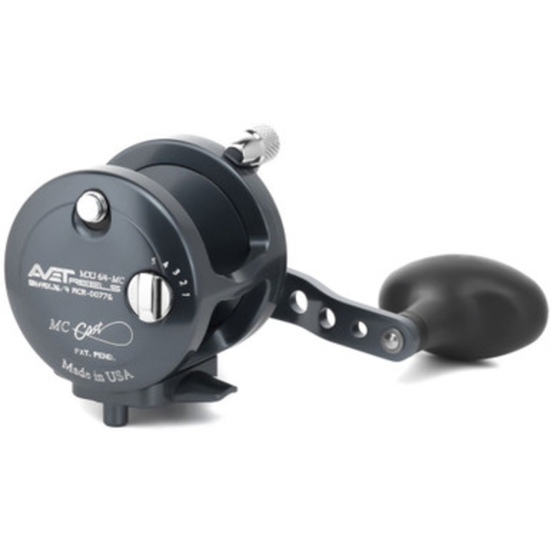 Avet MXJ 6/4 MC 2-Speed Lever Drag Conventional Reel - Gunmetal