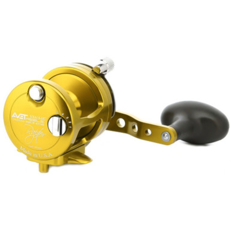 Avet SX 6/4 MC Raptor 2-Speed Lever Drag Conventional Reel Gold