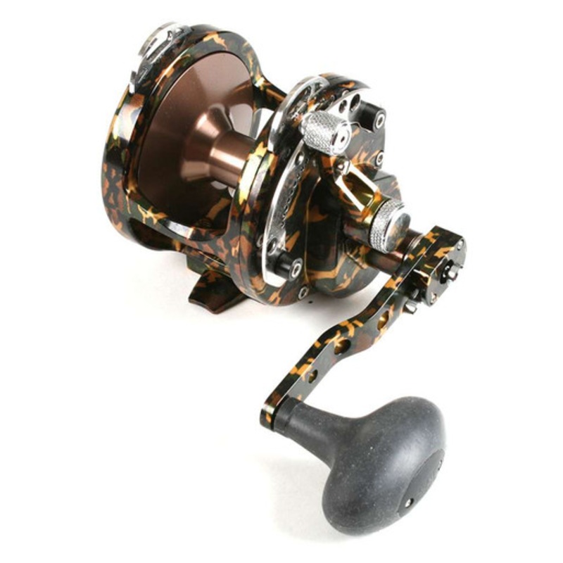 Avet HX 5/2 MC Two-Speed Lever Drag Conventional Reel Camo