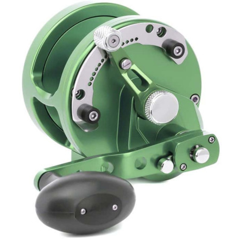 Avet HXJ 5/2 Two-Speed Lever Drag Conventional Reel Green
