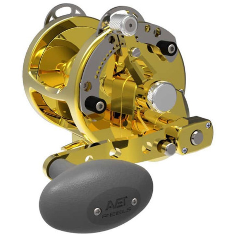 Avet HXW 5/2 Two-Speed Lever Drag Conventional Reels Gold