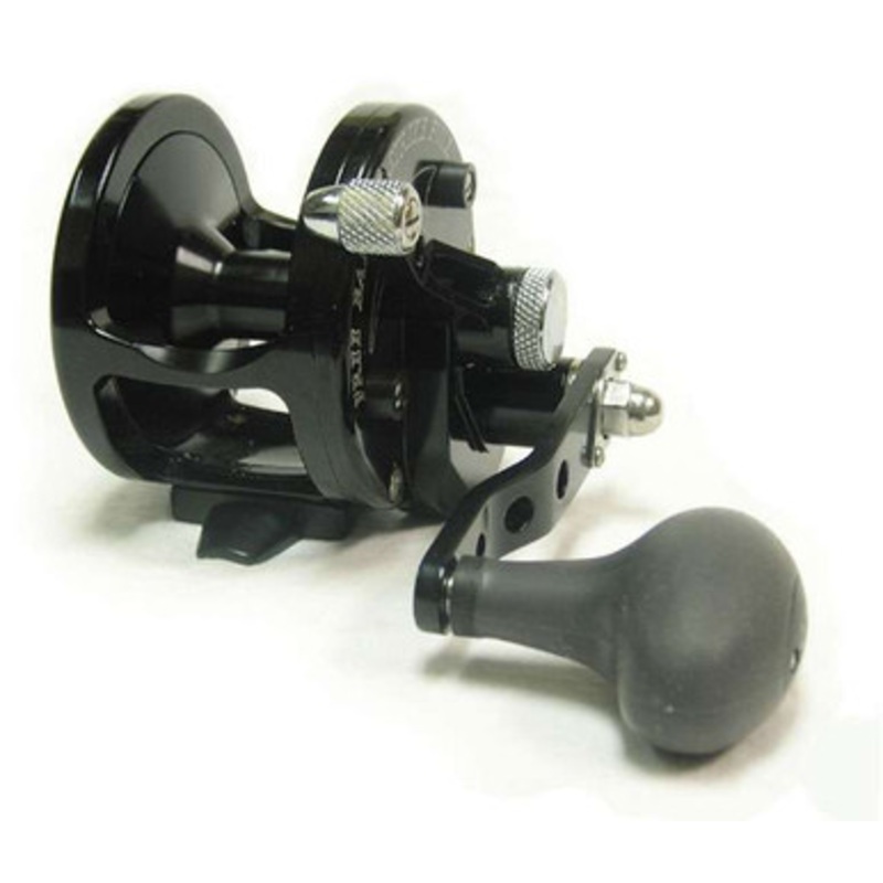 Avet JX 6.0 Single Speed Lever Drag Conventional Reel Black