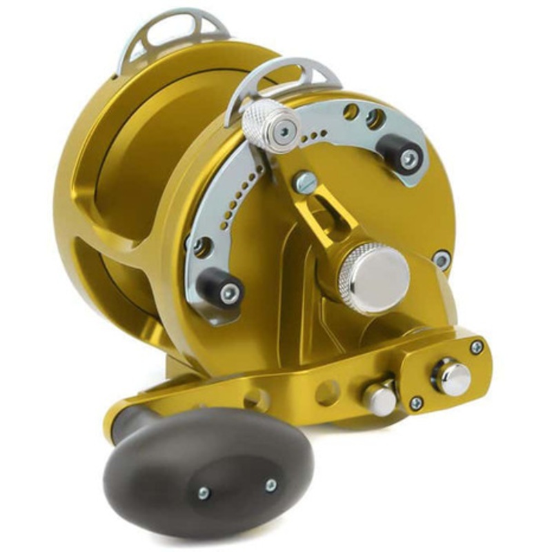 Avet HX 5/2 MC Raptor Two-Speed Lever Drag Conventional Reels Gold