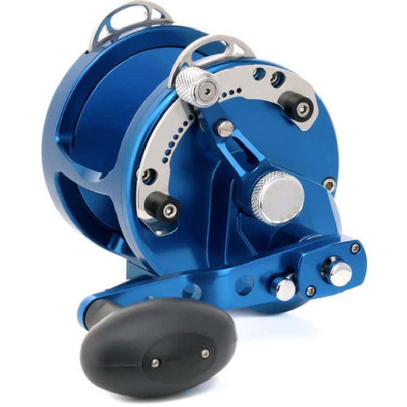 Avet HX 5/2 MC Two-Speed Lever Drag Conventional Reels Blue