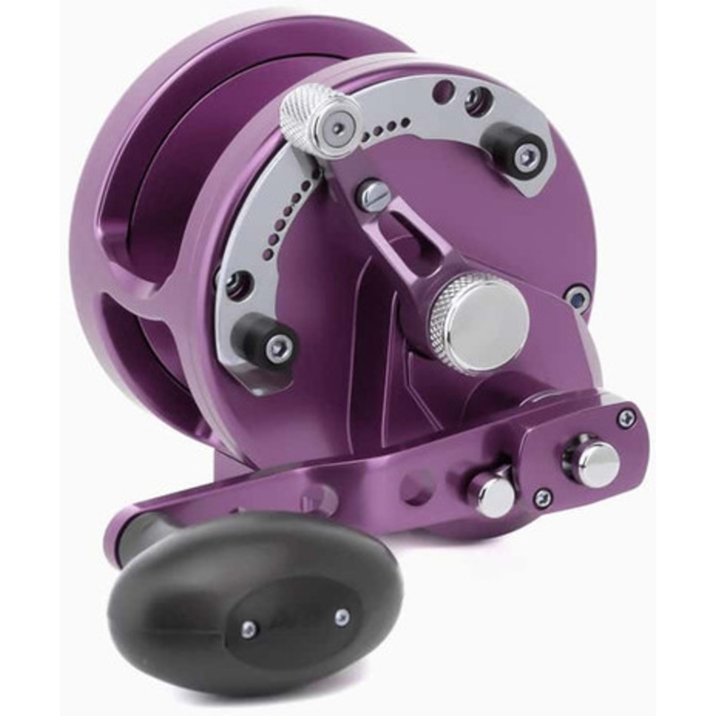 Avet HXJ 5/2 Two-Speed Lever Drag Conventional Reel Purple
