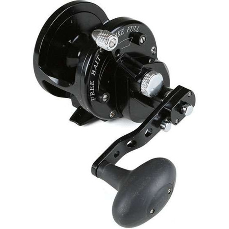 Avet JX 6/3 2-Speed Lever Drag Conventional Reel Black