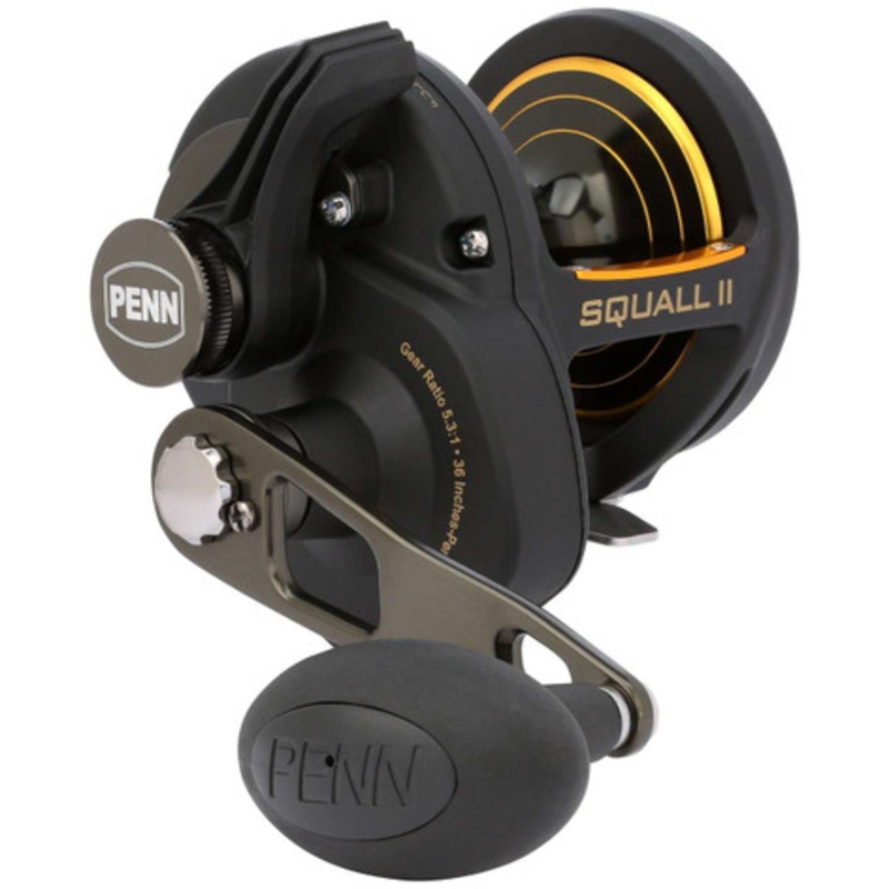 Penn SQLII30LD Squall II Lever Drag Conventional Reel