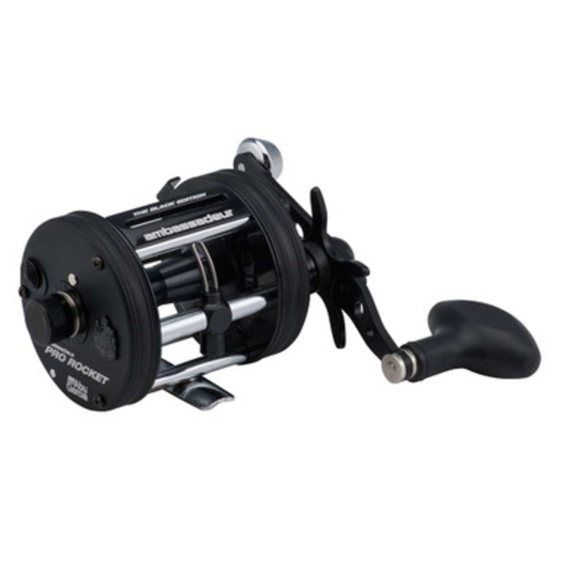 Abu Garcia PR-6501BE Ambassadeur CS Pro Rocket Reel - Black Edition