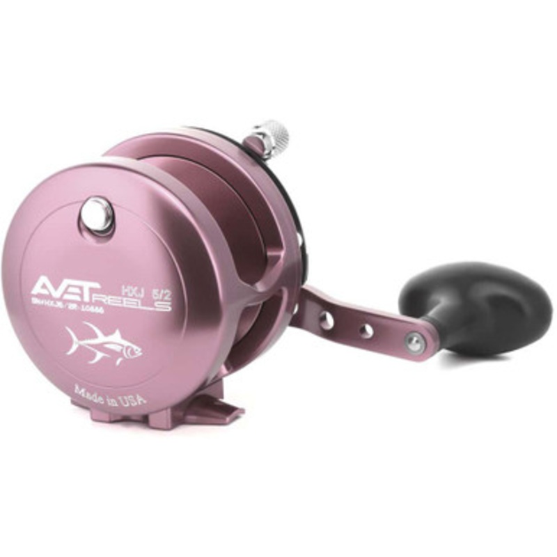 Avet HXJ 5/2 Two-Speed Lever Drag Conventional Reel Pink