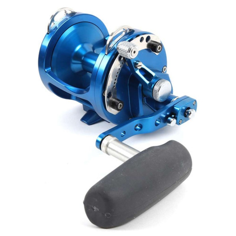 Avet HXW 5/2 RAPTOR Two-Speed Lever Drag Conventional Reel Blue