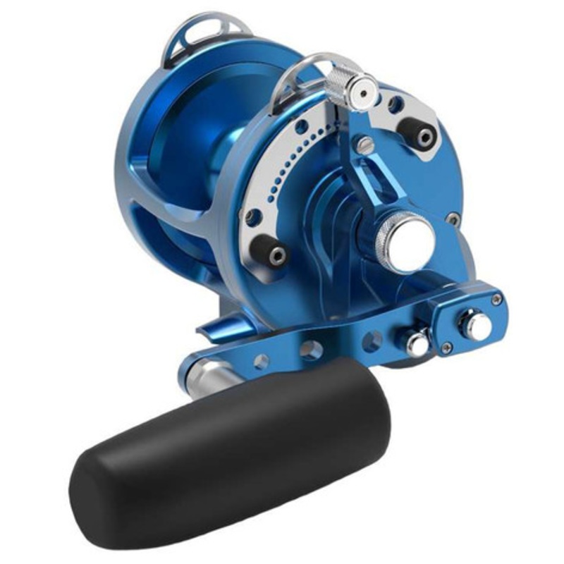 Avet HXW Raptor 3-Speed Lever Drag Conventional Reel - Blue