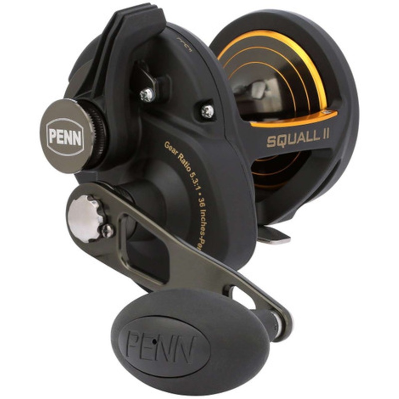 Penn SQLII40LD Squall II Lever Drag Conventional Reel