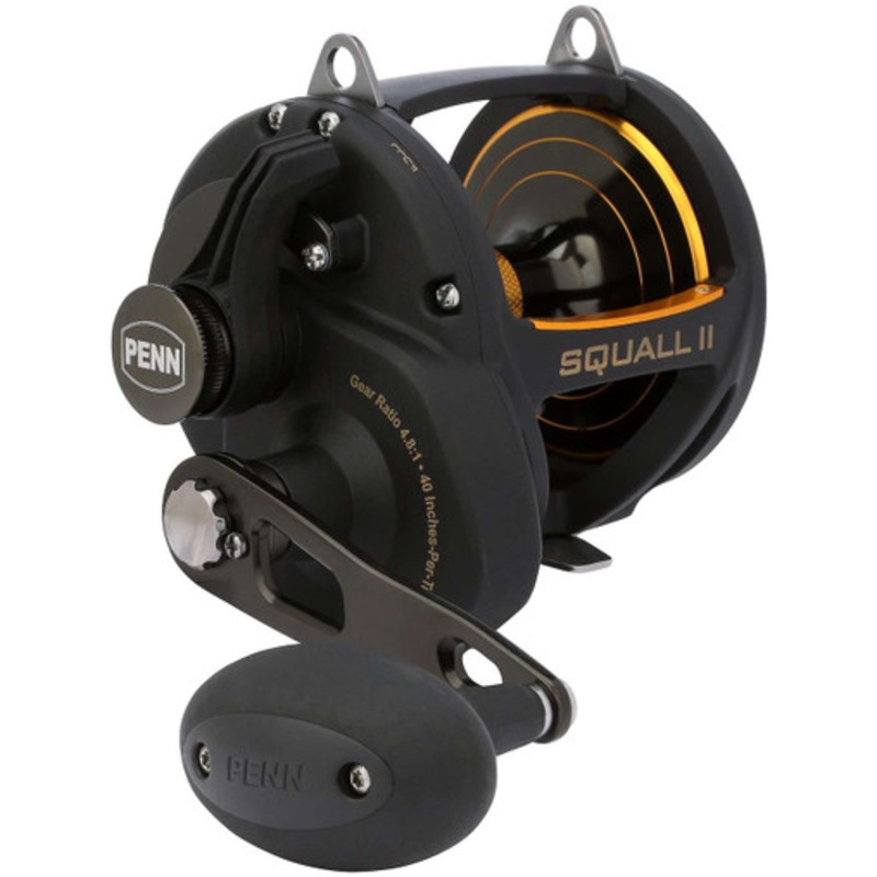 Penn SQLII60LD Squall II Lever Drag Conventional Reel