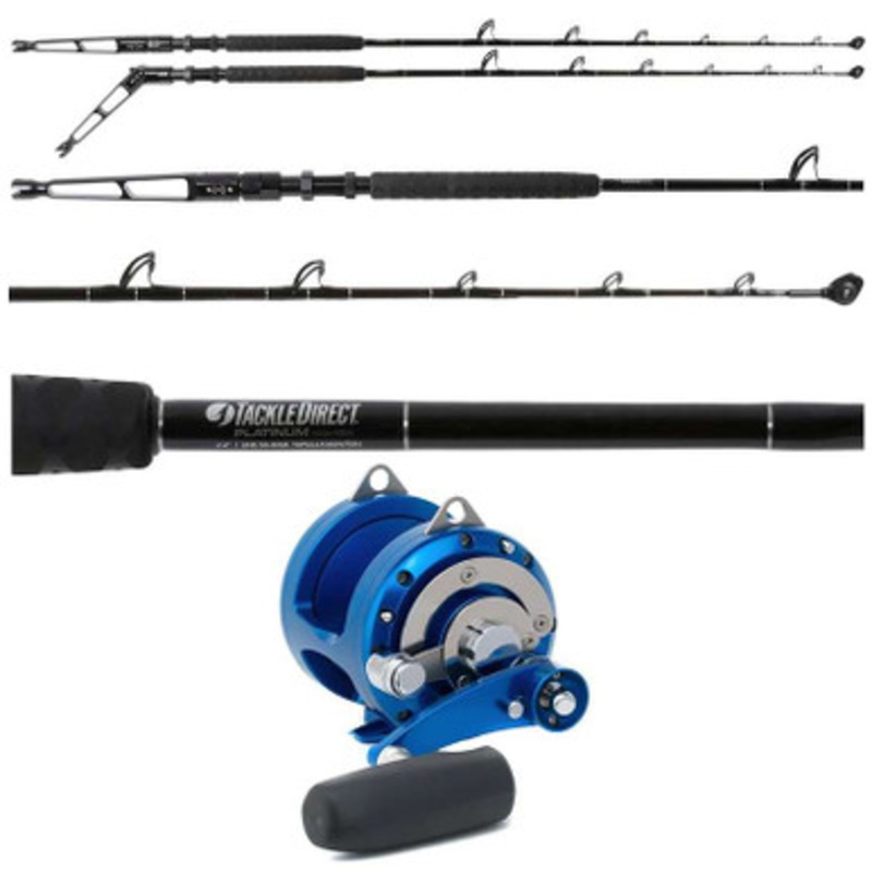 Avet EX 30/2 Blue / TackleDirect TDPS643050WTSIN-Terminator Standup Combo