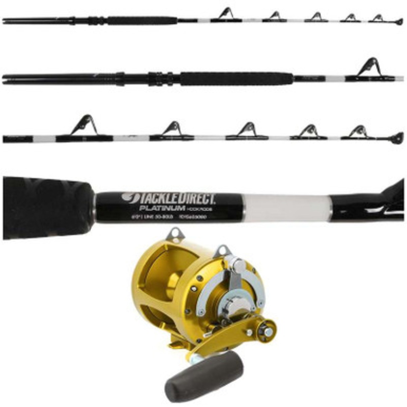 Avet EXW 50/2 Gold / TackleDirect TDTS605080 Combo