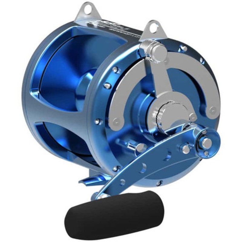 Avet EXW 80/2 Two-Speed Lever Drag Big Game Reel Blue
