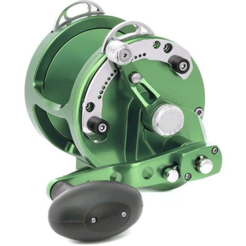 Avet HX 5/2 MC Two-Speed Lever Drag Conventional Reels Green