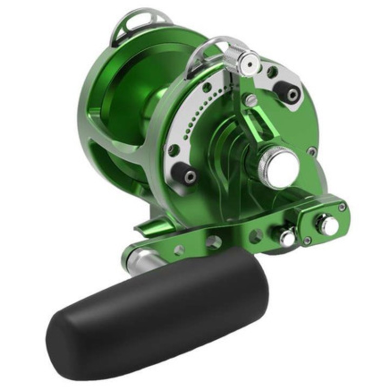Avet HXW Raptor 3-Speed Lever Drag Conventional Reel - Green