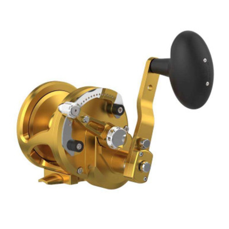 Avet JX 6/3 MC Raptor Plus RH Lever Drag Conventional Reel - Gold