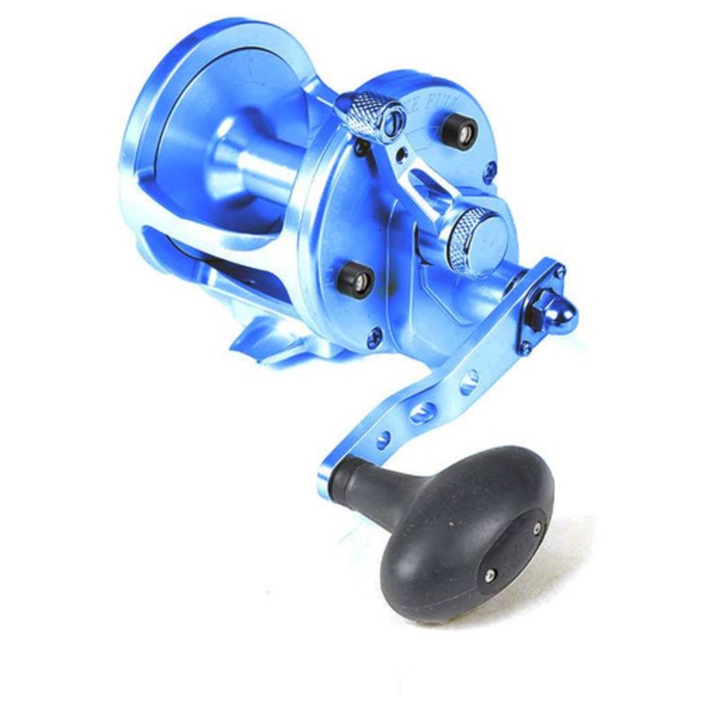 Avet LX 6.0 Single Speed Sailfish Cam Reel - Blue