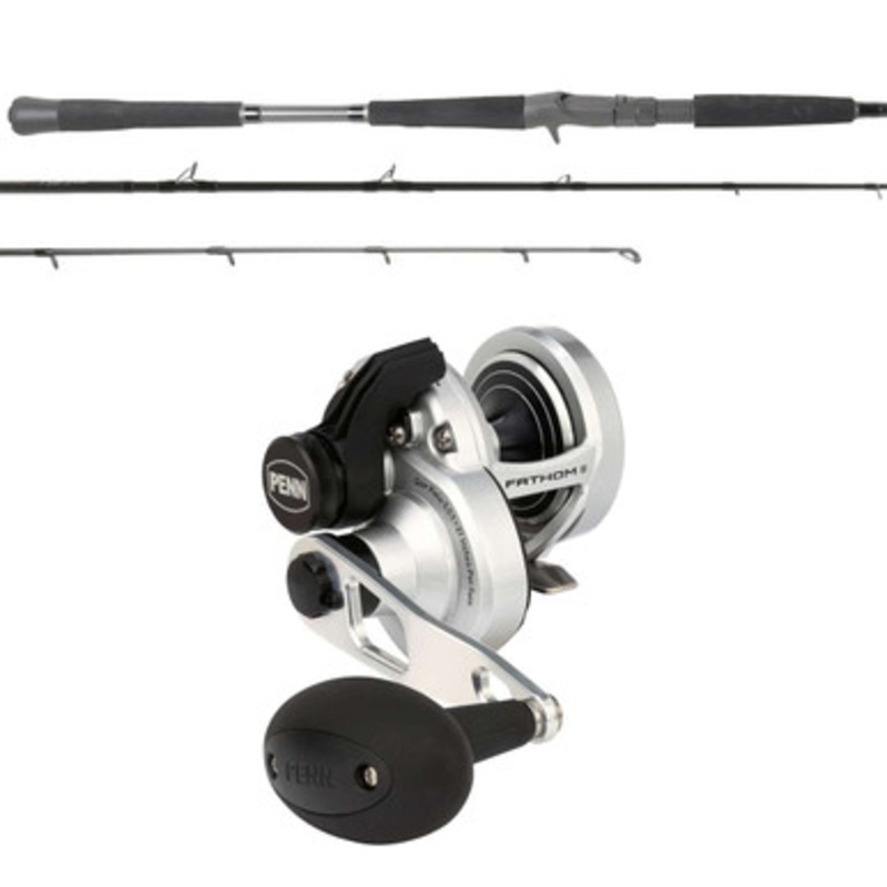 Penn Fathom II FTHII10XNLD Star Drag / OTI-PBI701MHFA Pitch Bla. Combo