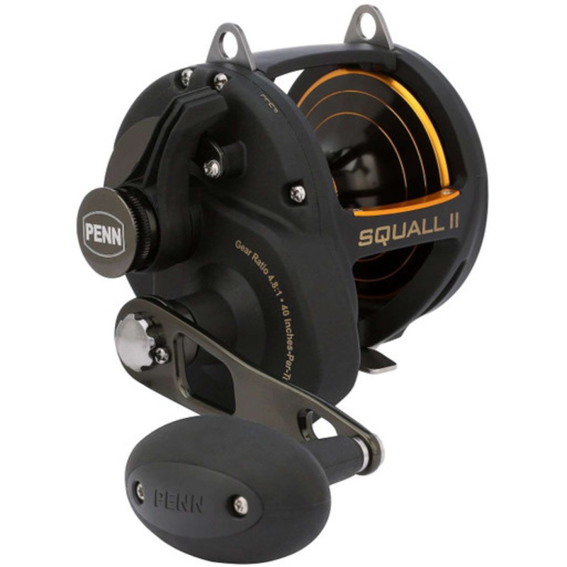 Penn SQLII50LD Squall II Lever Drag Conventional Reel
