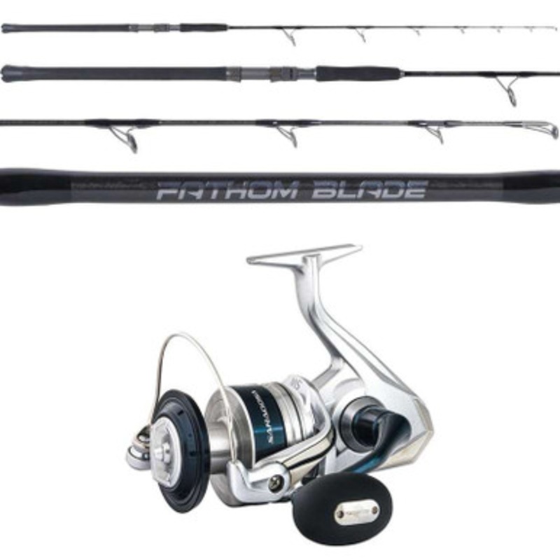 Shimano Saragosa SW A SRG10000SWAPG / OTI Fathom Blade FB510300S Spinning Jigging Combo