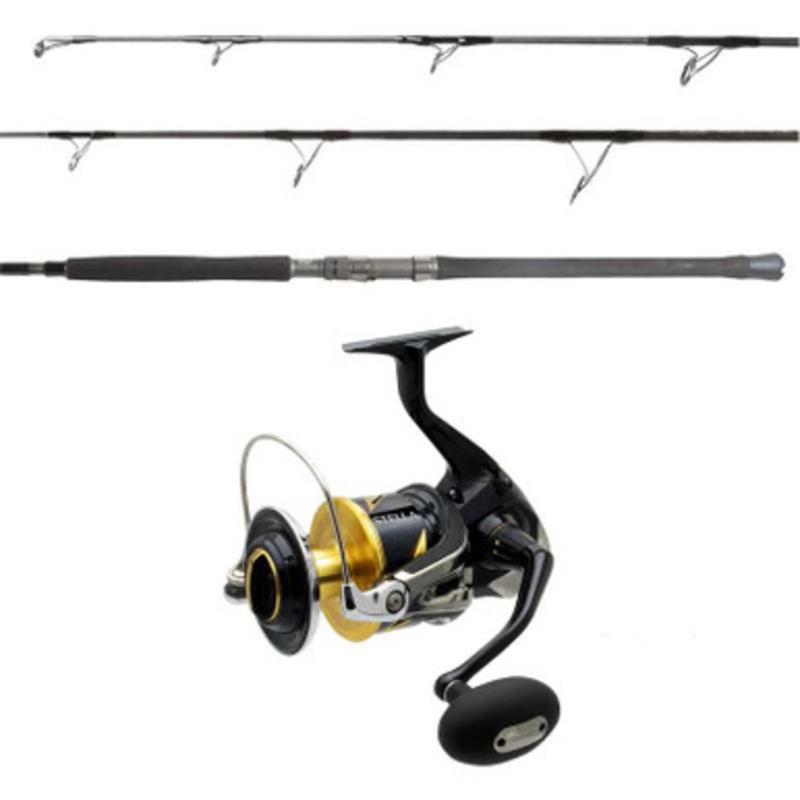 Shimano Stella SW C STLSW18000HGC / OTI TS2 TS286080 Popping Combo